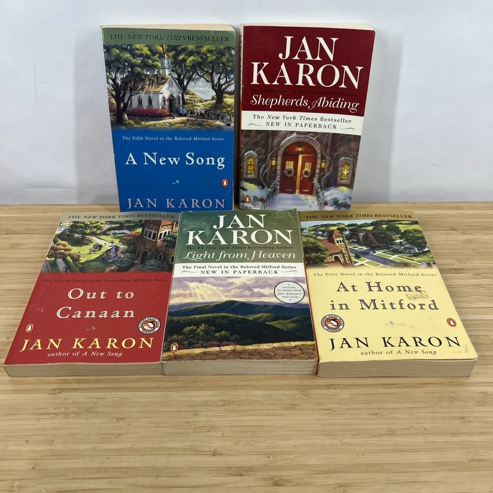 Jan Karon Mitford Series 5 Book Lot PB At Home In Mitford New Song Canaan